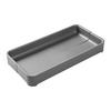 BESTICKLÅDA LIS -EXT- - grå, Modern, plast (38,1/19,1/4,8cm) - Mömax