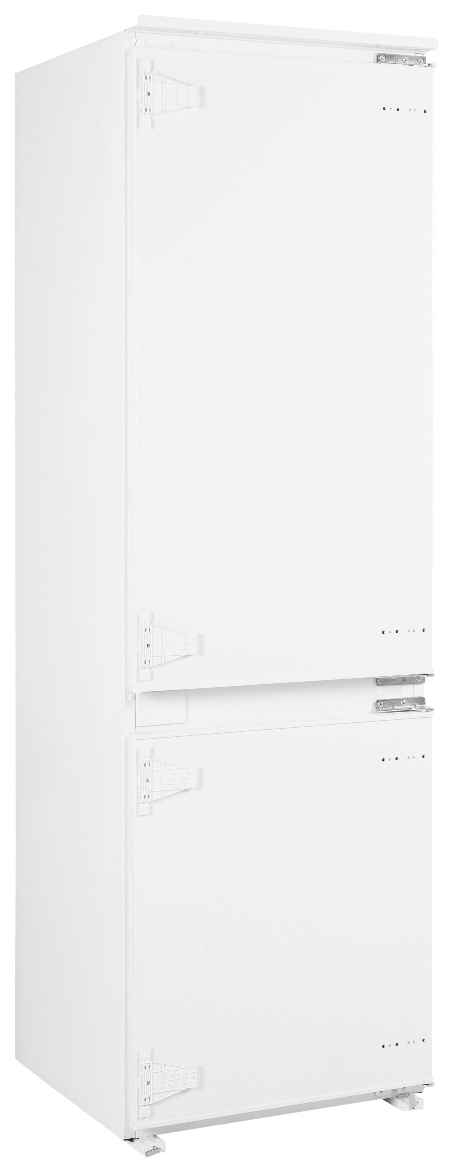 Kühl-Gefrier-Kombination EKMBMFNFE Schlepptürtechnik - Weiß, Basics, Glas/Kunststoff (54,0/178,5/51,0cm) - Mican