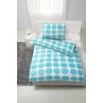 Posteljina Dots -ext- - bijela/boje petroleja, Modern, tekstil (140/200cm) - Mömax modern living Posteljina Dots -ext- - bijela/boje petroleja, Modern, tekstil (140/200cm) - Mömax modern living