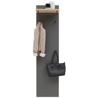 PANEL DO PRZEDPOKOJU SORRENT - kolor dębowy/szary, Design, materiał drewnopochodny/drewno (42/170/27cm) - Dieter Knoll