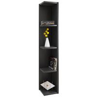 Stoječ Regal Honsa, Črna - Konvencionalno (15/97/17cm) - MID.YOU