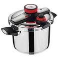 Oală Sub Presiune Quicki - argintiu/roșu, plastic/metal (22mm) - Premium Living Oală Sub Presiune Quicki - argintiu/roșu, plastic/metal (22mm) - Premium Living