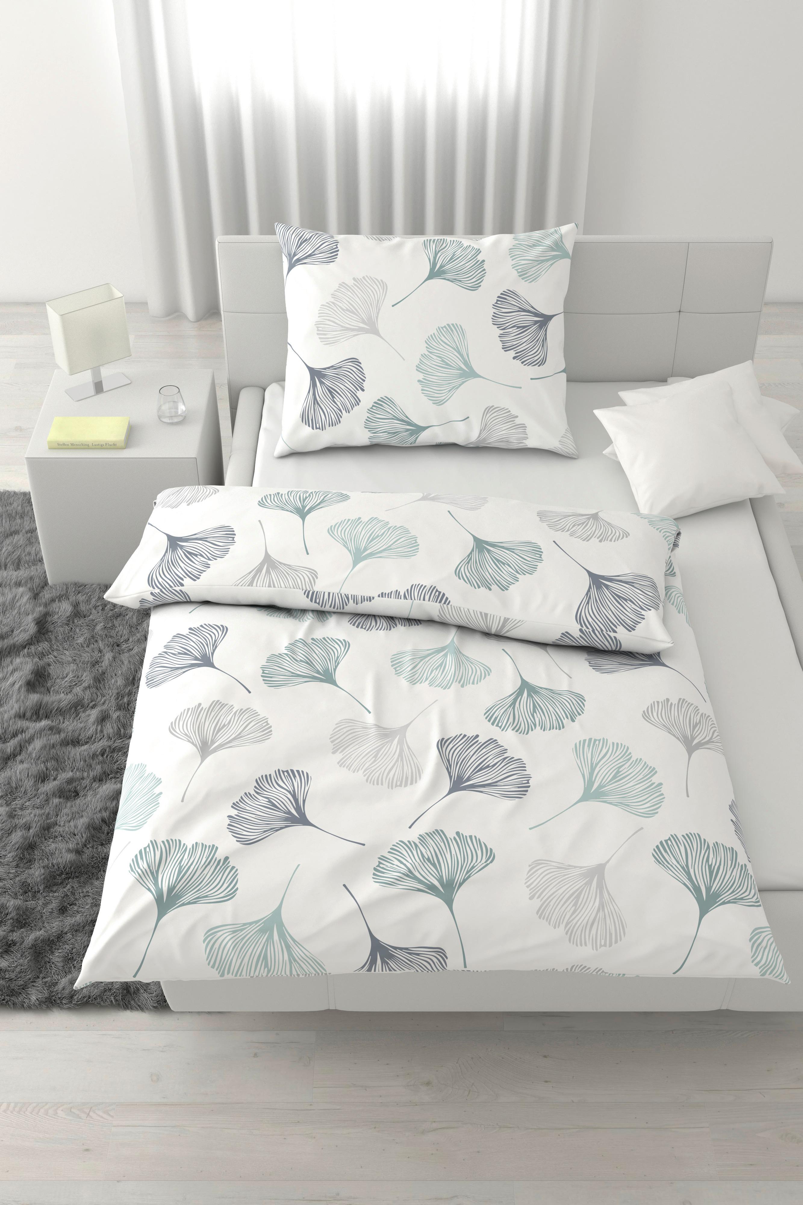 Posteljina Aktion 140x200/60x80cm - boje petroleja, tekstil (140/200cm) - Mömax