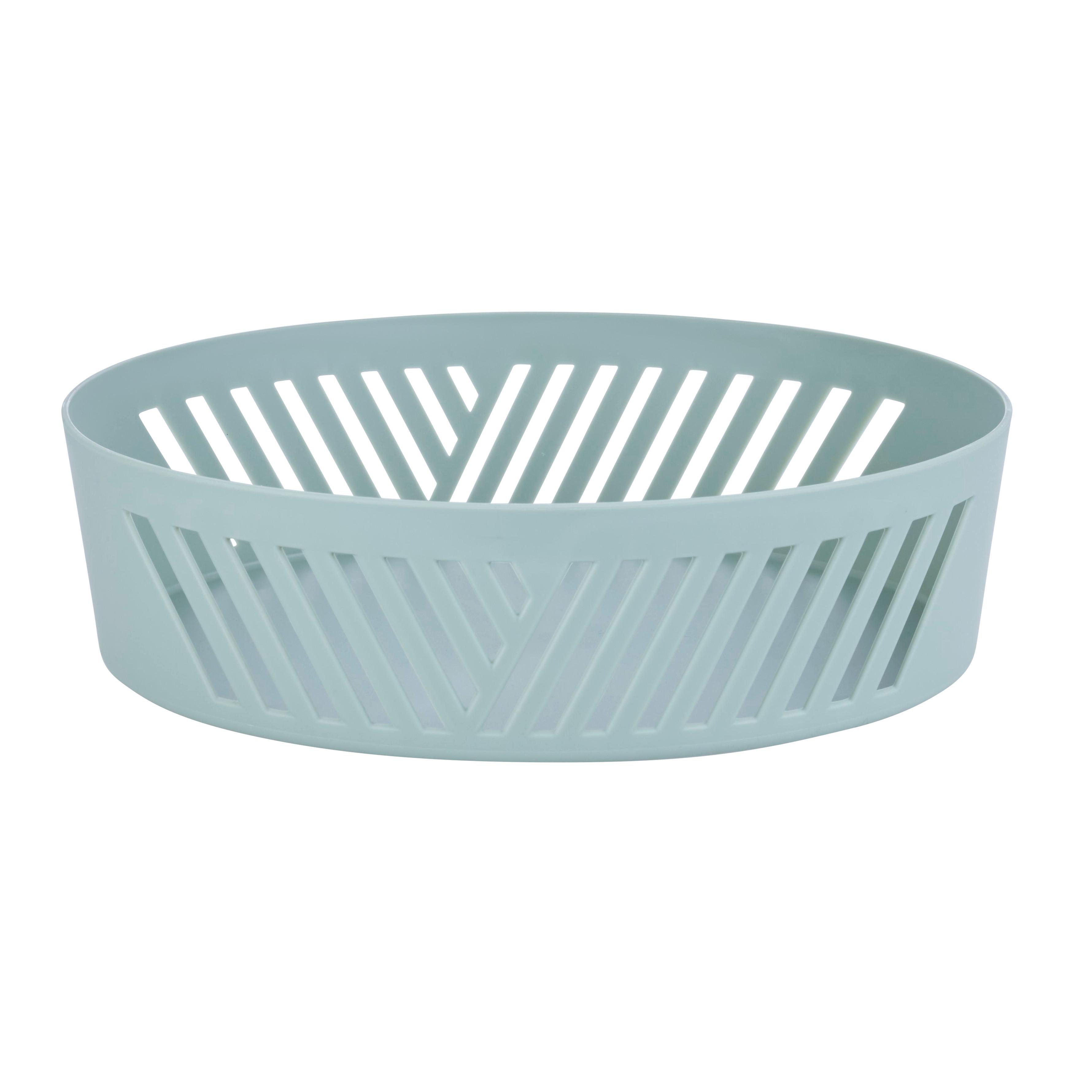 Coș pentru pâine Lisa - verde deschis, Konventionell, plastic (24,5cm)