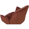 STOL MED ARMSTÖD QUEENS - vinröd/svart, Design, metall/textil (60/89/64cm) - Mömax