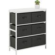 Komoda Nevio - naravna/bela, Moderno, tekstil/les (70/80/30cm) - Mömax modern living Komoda Nevio - naravna/bela, Moderno, tekstil/les (70/80/30cm) - Mömax modern living