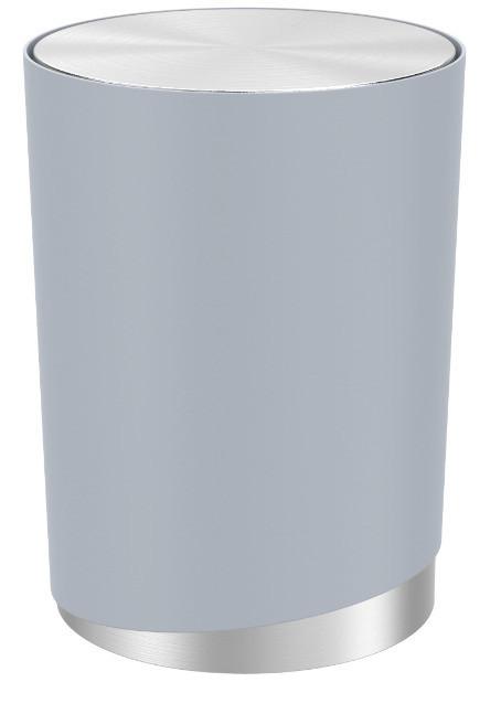 Kosmetikeimer Chris in Anthrazit - Anthrazit, MODERN, Kunststoff/Metall (19,05/25,4cm) - Mömax