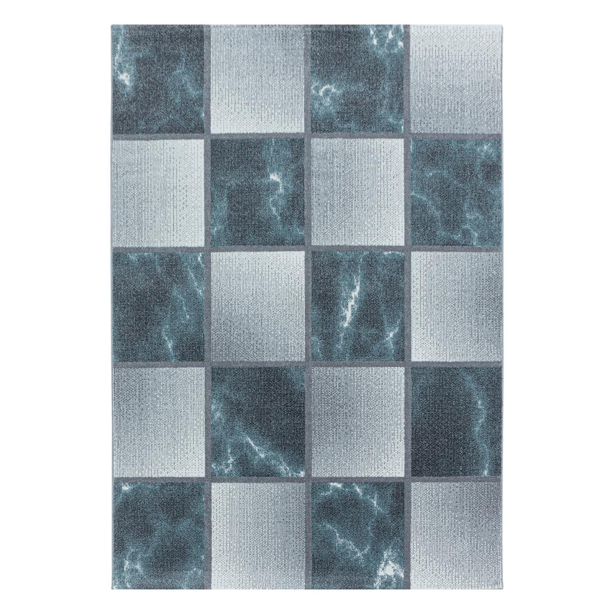 Webteppich Ottawa Blau ca. 140x200cm - Blau, Design, Textil (140/200cm)