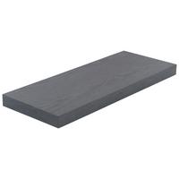 PÓŁKA ŚCIENNA SIMPLE - czarny, Basics, materiał drewnopochodny (60/3,8/23,5cm) - Boxxx