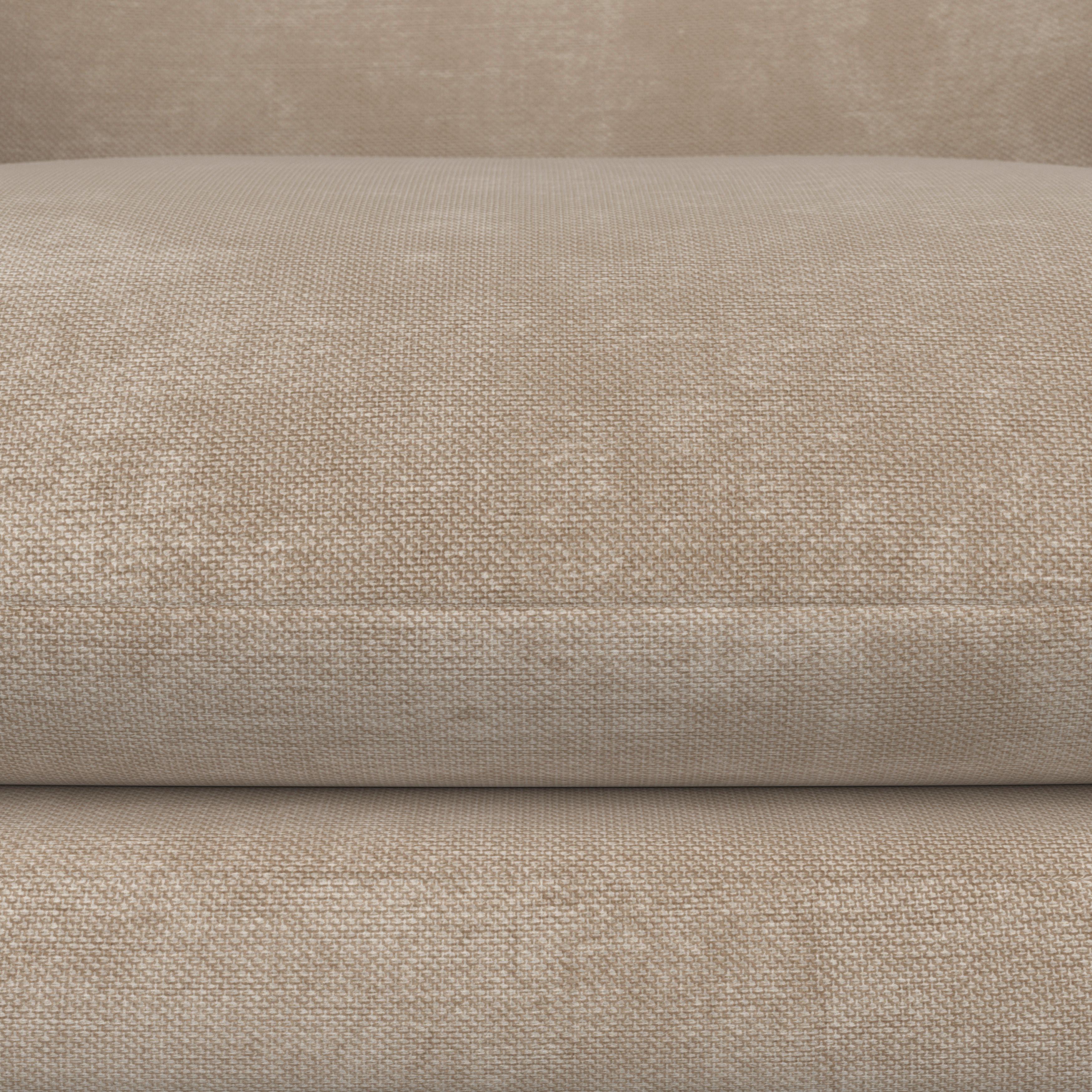 FÅTÖLJ STANKA - sandfärgad/naturfärgad, Modern, metall/trä (67/91/72cm) - Bessagi Home