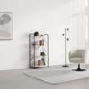 HYLLA TOM -EXKLUSIV- - svart/kashmir, Modern, metall/trämaterial (63.2/125/30cm) - Mömax
