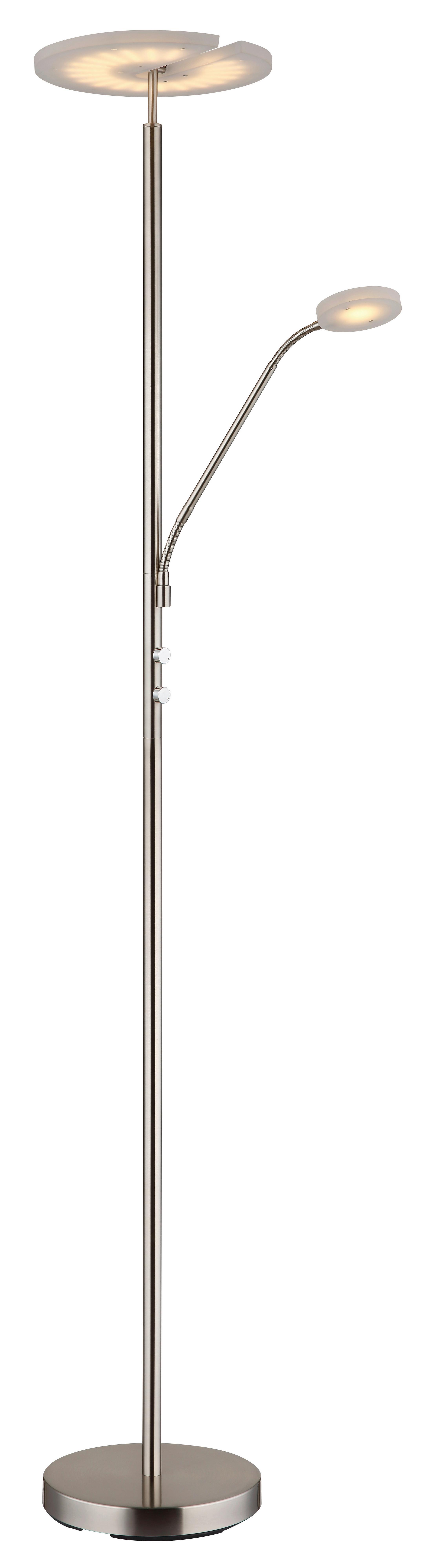 LED-DECKENFLUTER 59093N  STANFORD - Weiss/Schwarz, Design, Kunststoff/Metall (30/180cm) - Globo