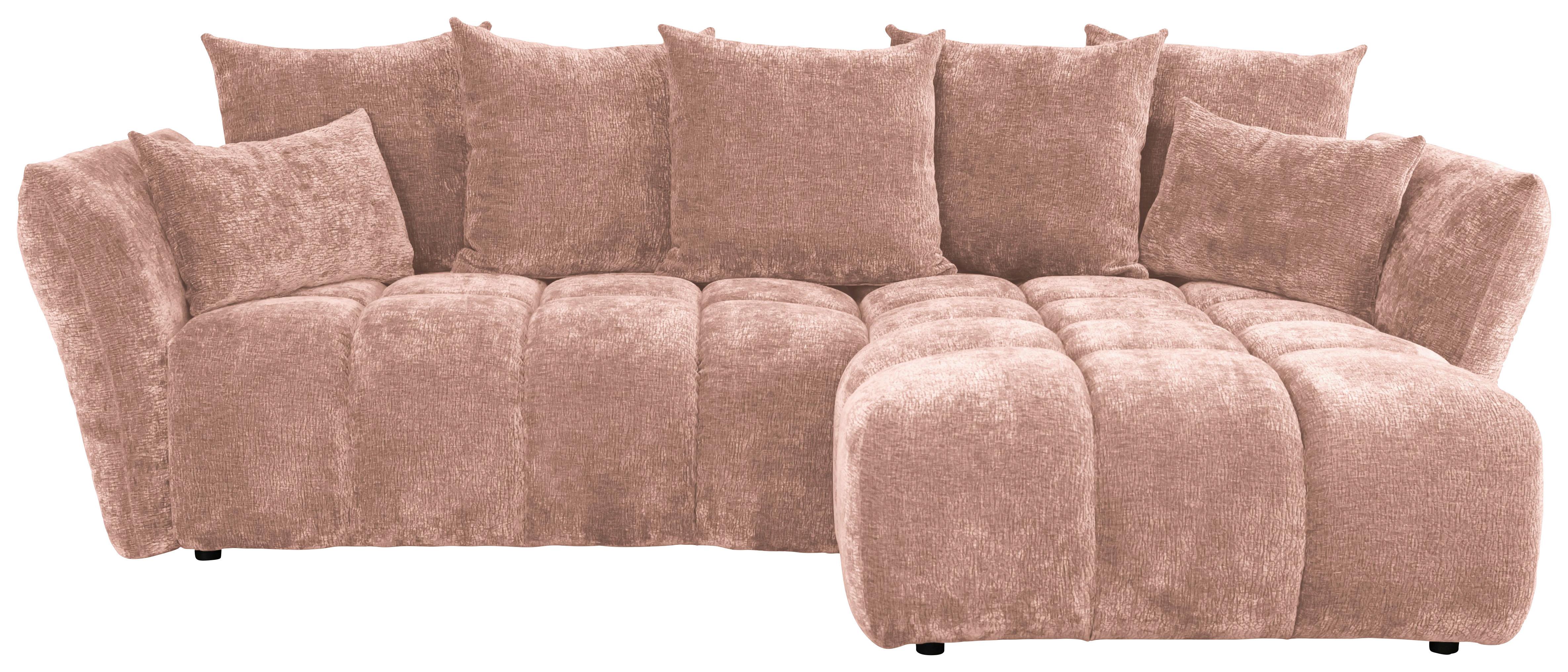 Canapea modulara CAMMELLIO - roz, Modern, textil (296/189cm) - Mömax