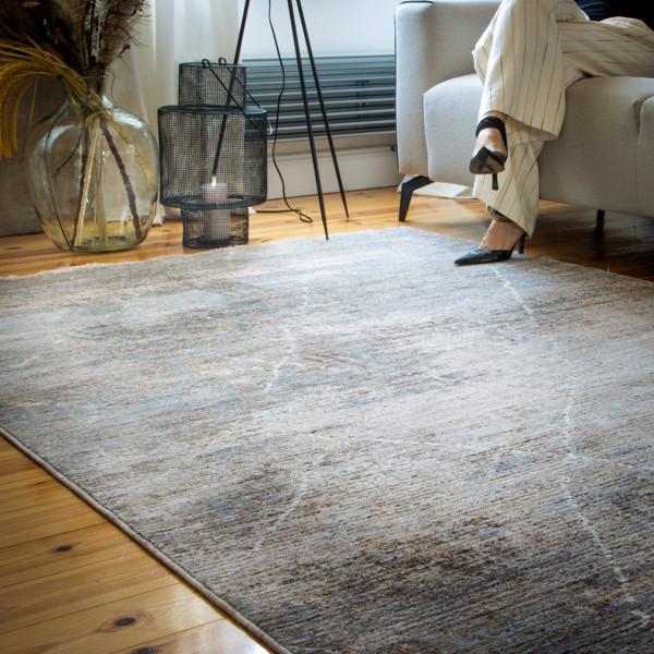 VINTAGE-TEPPICH MY EVEREST 420 - Multicolor, Design, Textil (60/110cm)