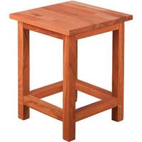 Universalhocker Echtholz Eichefarben H: 40 cm - Eichefarben, Basics, Holz (30/40/30cm) - Gardenson