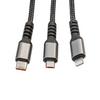 USB-LAADKABEL BESI -KMA- - Zwart, Modern, Kunststof/Metaal (120cm) - Mömax