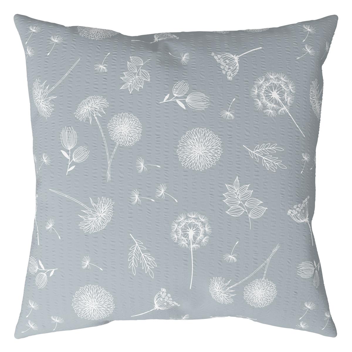 Bettwäsche Pusterblume Grau ca. 135x200cm - Grau, KONVENTIONELL, Textil (135/200cm) - Modern Living