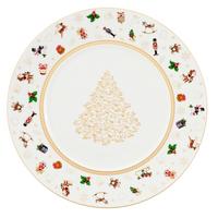 PÓŁMISEK DO SERWOWANIA CHRISTMAS TOYS - biały, Konventionell, ceramika (31cm) - X-Mas