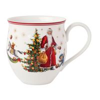 KUBEK DO KAWY 14-8585-9659 VILLEROY & BOCH - różnokolorowy, Basics, ceramika (13,5/9,5/10cm) - Villeroy & Boch