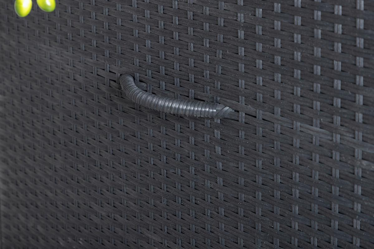 KISSENBOX AMAZON - Schwarz, KONVENTIONELL, Kunststoff (150/100/90cm) - Gardenson