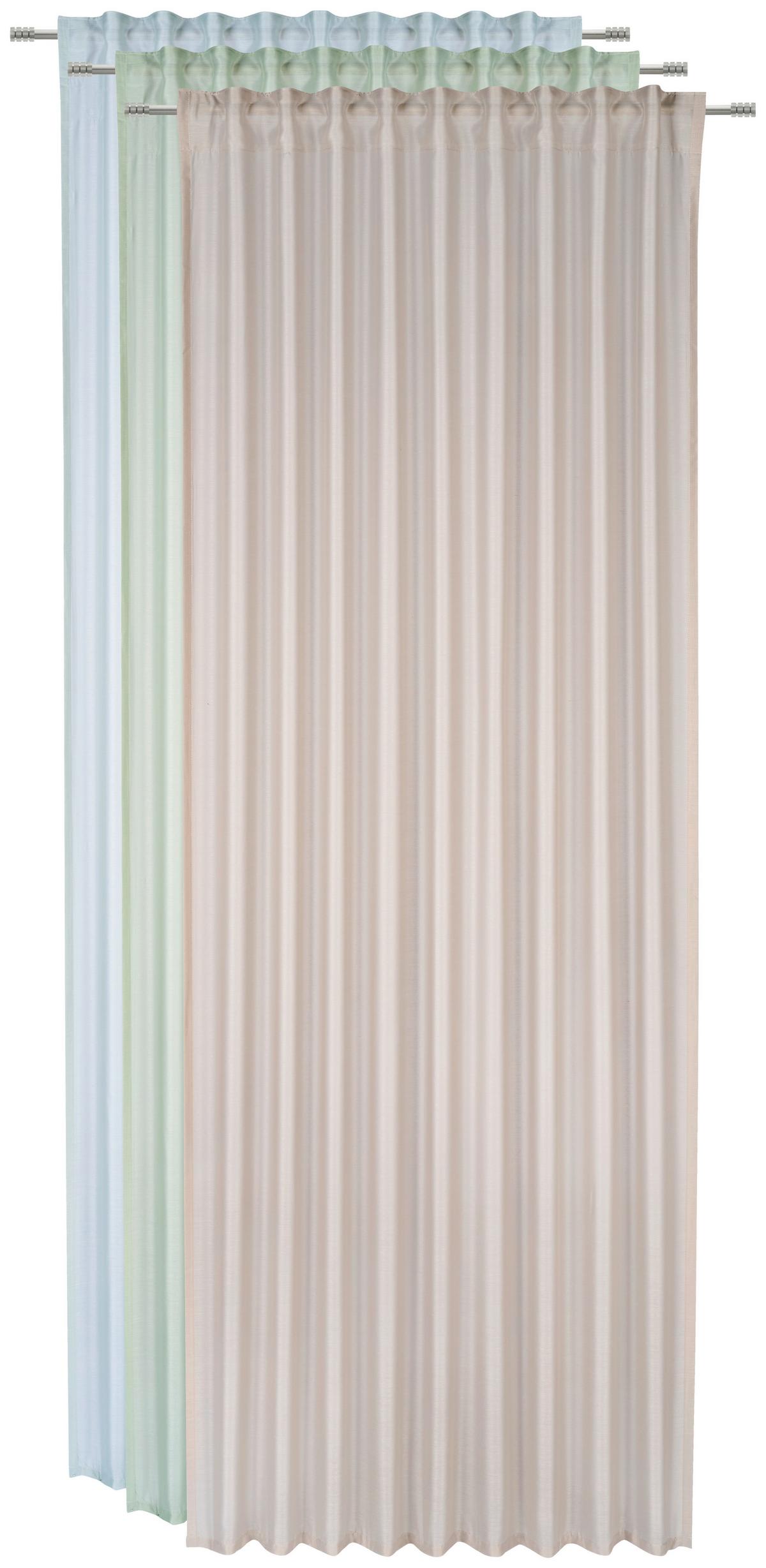 ZASŁONA GOTOWA GLORIA - kolor piaskowy, Basics, tkanina (135/245cm) - Esposa