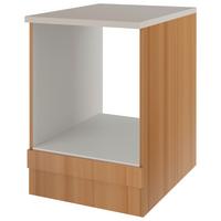 Herdumbauschrank in Buchefarbe 'Nano' - Beige/Buchefarben, MODERN, Holzwerkstoff (60/85/57cm) - FlexWell