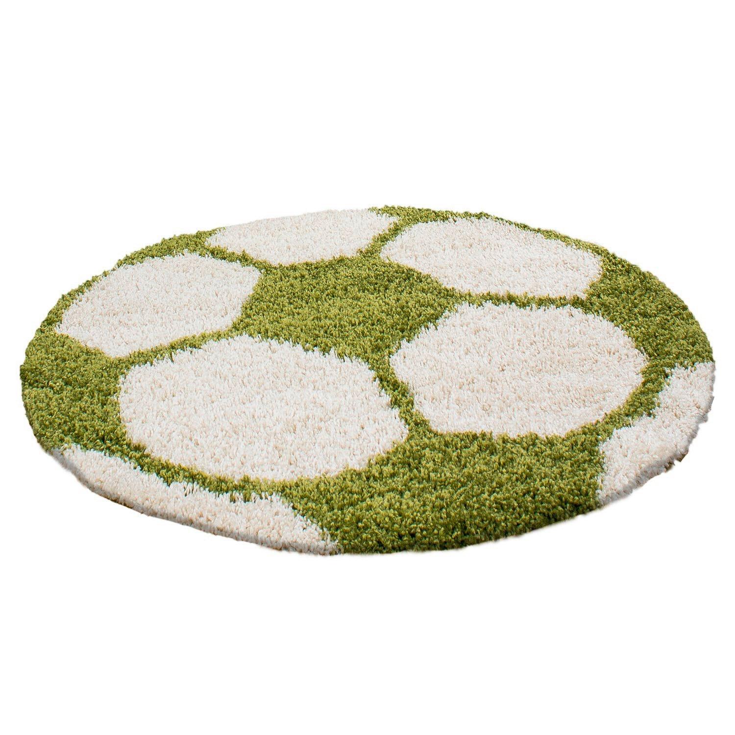 Kinderteppich Fun Grün Ø ca. 100cm - Grün, Trend, Textil (100/100cm) - Ben'n'jen