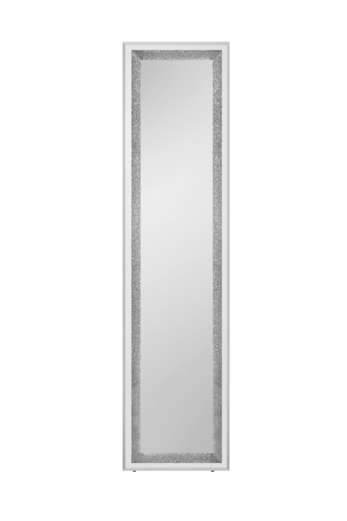 Standspiegel Hermine Glitzer LED ca. 40x160cm - LIFESTYLE, Glas/Holzwerkstoff (40/160cm) - Mömax