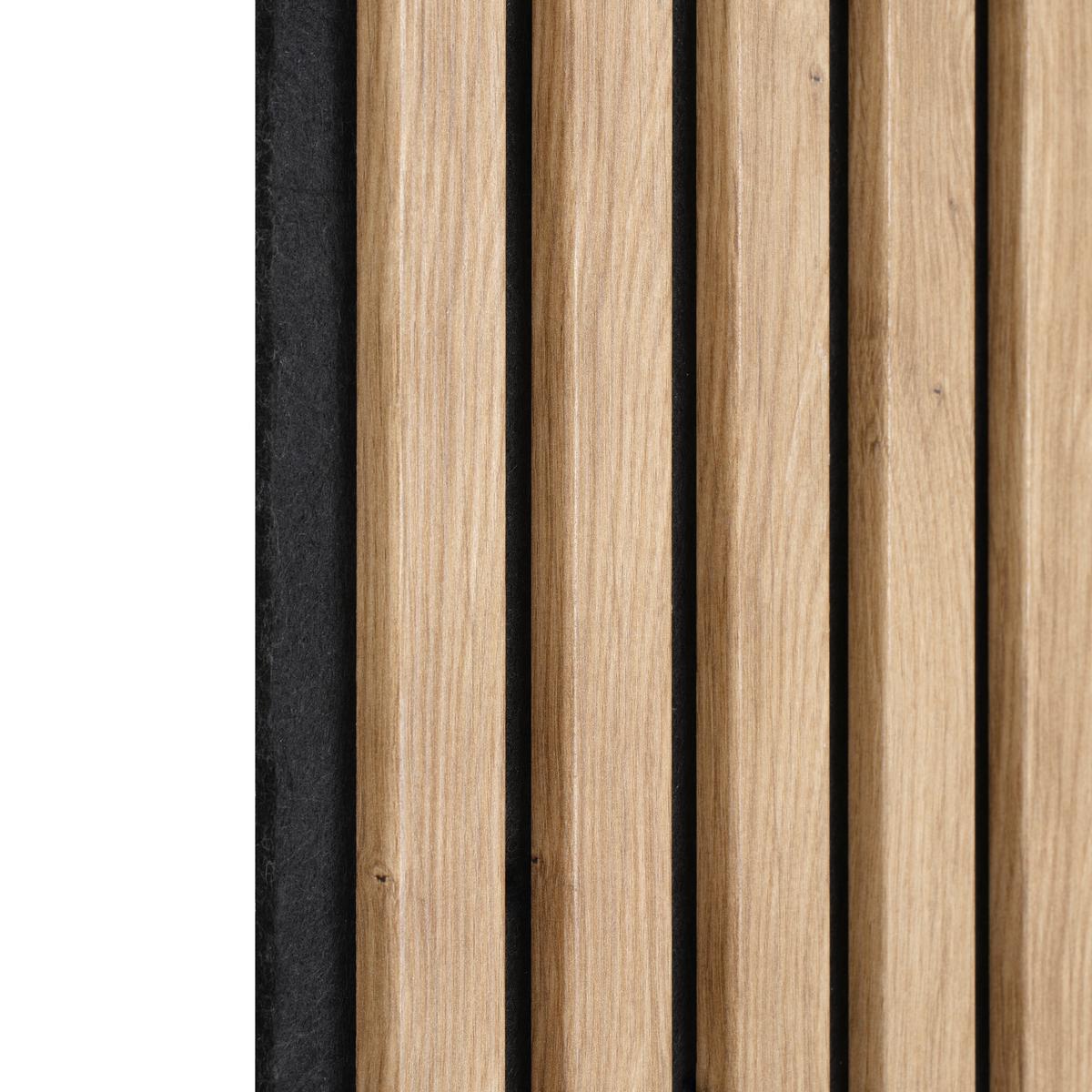 Akustikpaneel Lucia Eichefarben - Eichefarben, MODERN, Holzwerkstoff/Textil (60/120/1,5cm) - Mömax