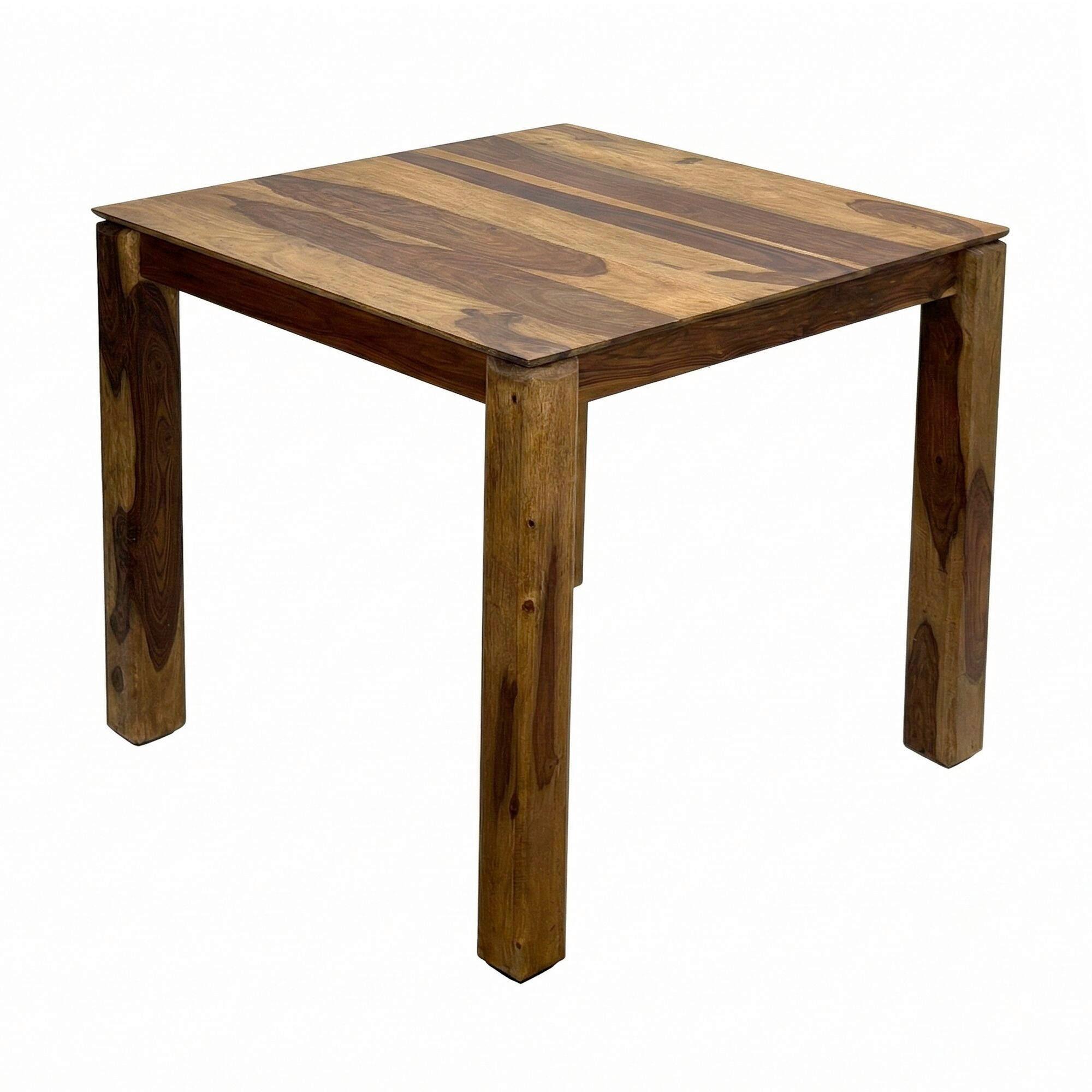 Esstisch Wl7.490 - Sheeshamfarben, Design, Holz (80/75/80cm) - Livetastic