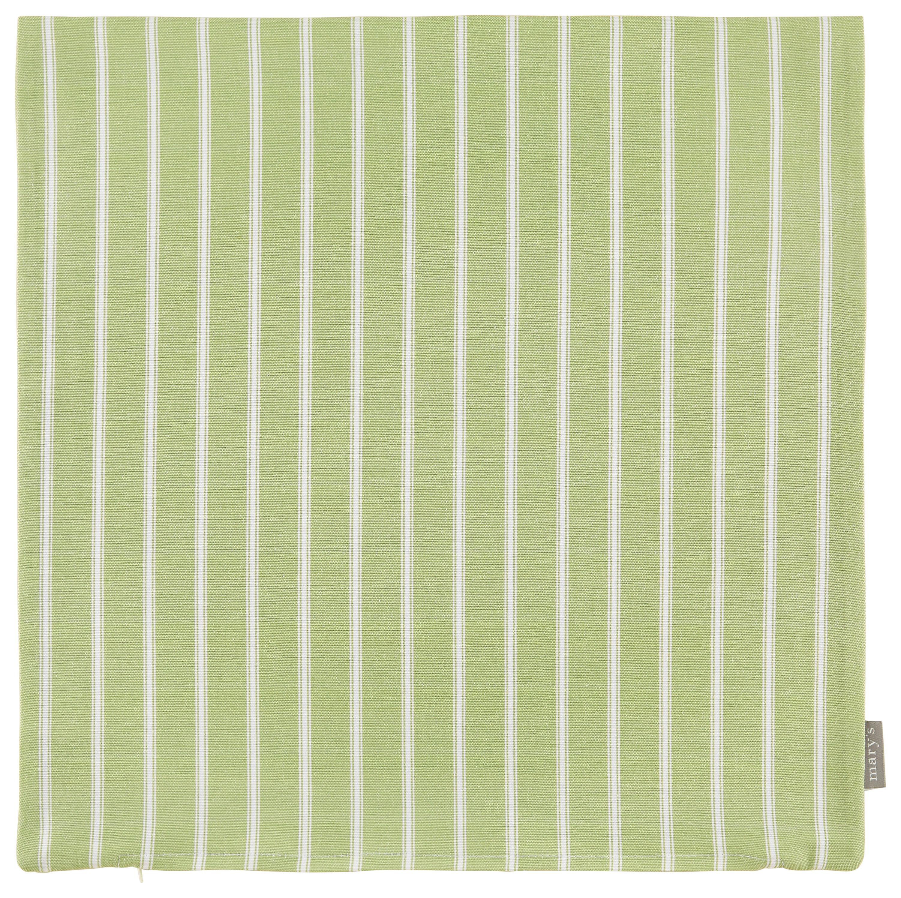 Față de pernă Stefii Paspel - alb/verde, Konventionell, textil (40/40cm) - Mary's