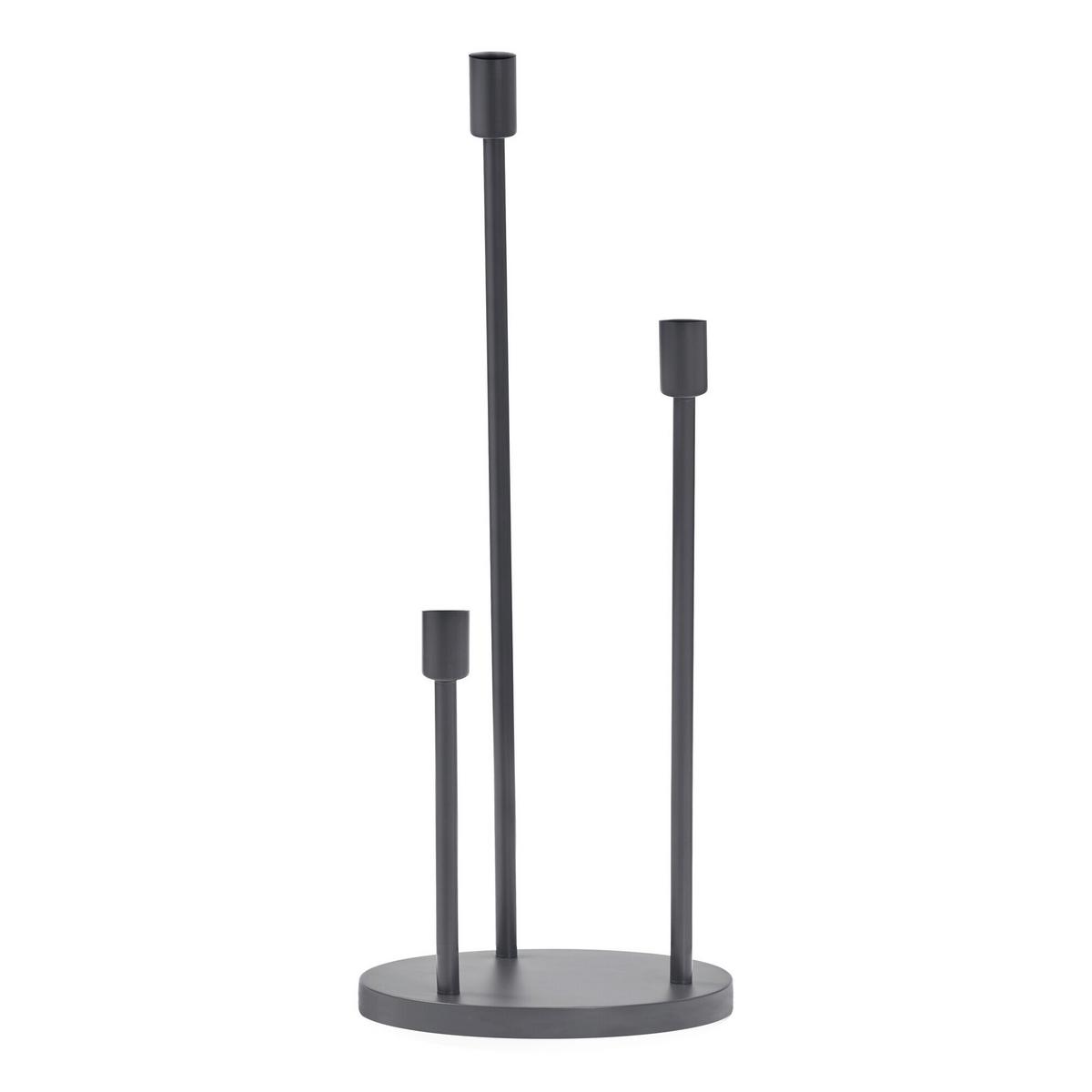 LAMPA STOJĄCA DECOR STICK FLOOR 3XE27 DIM DG - ciemnoszary, Basics, metal (32/78cm) - Osram
