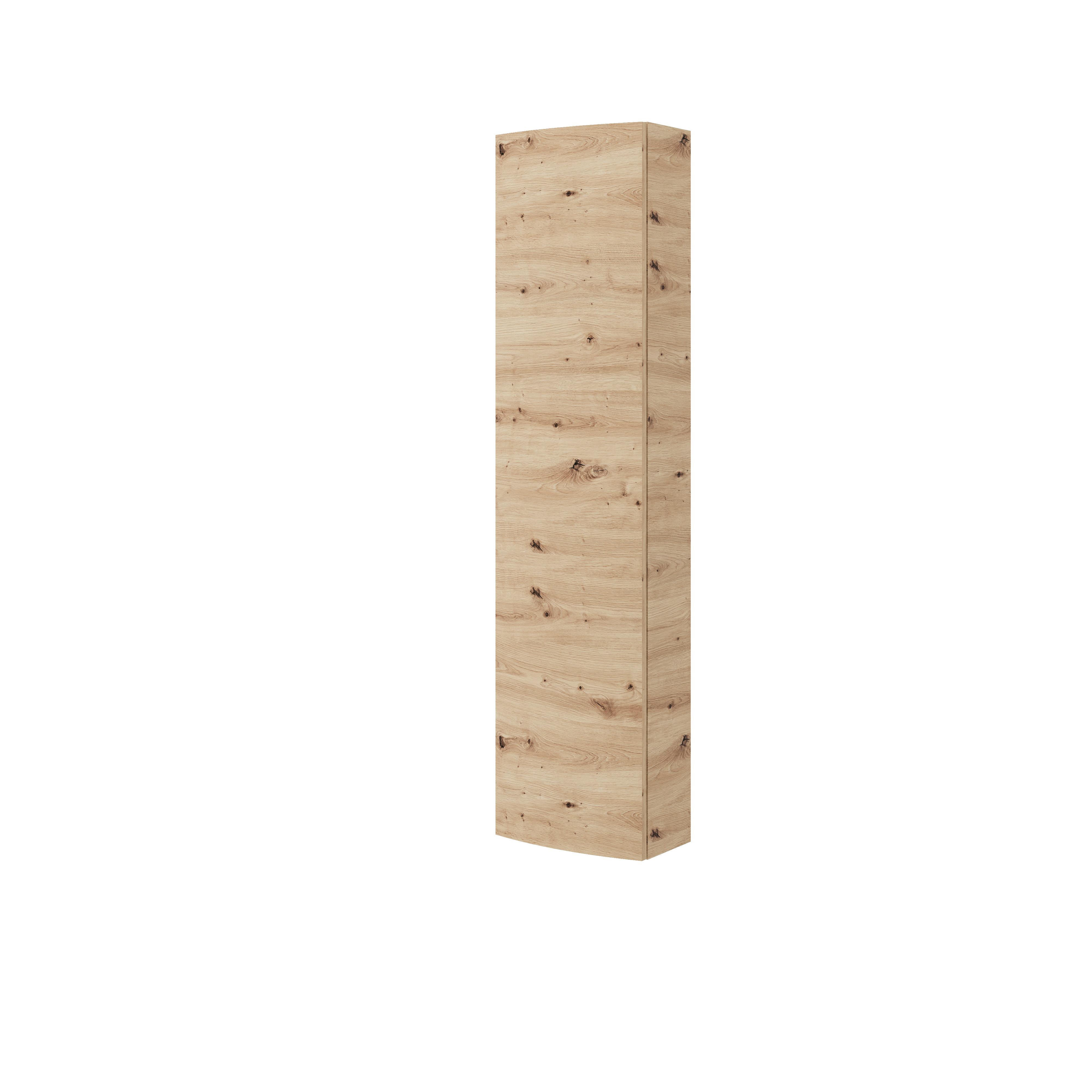 Dulap înalt Armonia - stejar Artisan, Modern, material pe bază de lemn (33/140/16cm)