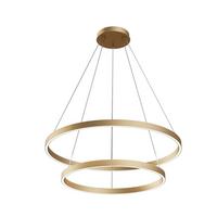 Pendelleuchte Rim Messingfarben max. 88 Watt - Messingfarben, Trend, Metall (80/120cm) - MAYTONI