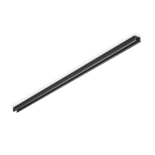 Schienensystem Duoline Track in Schwarz - Schwarz, Basics, Metall (3/2/160cm) - Trio Leuchten