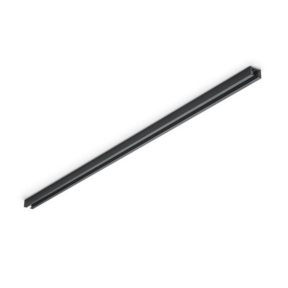 Schienensystem Duoline Track in Schwarz - Schwarz, Basics, Metall (3/2/160cm) - Trio Leuchten