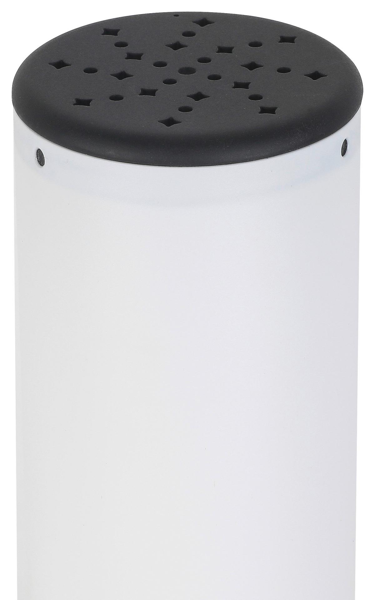 LED-Tischleuchte Nolam max. 2,5 Watt - Weiss/Schwarz, Modern, Kunststoff (6,4/31cm) - Modern Living