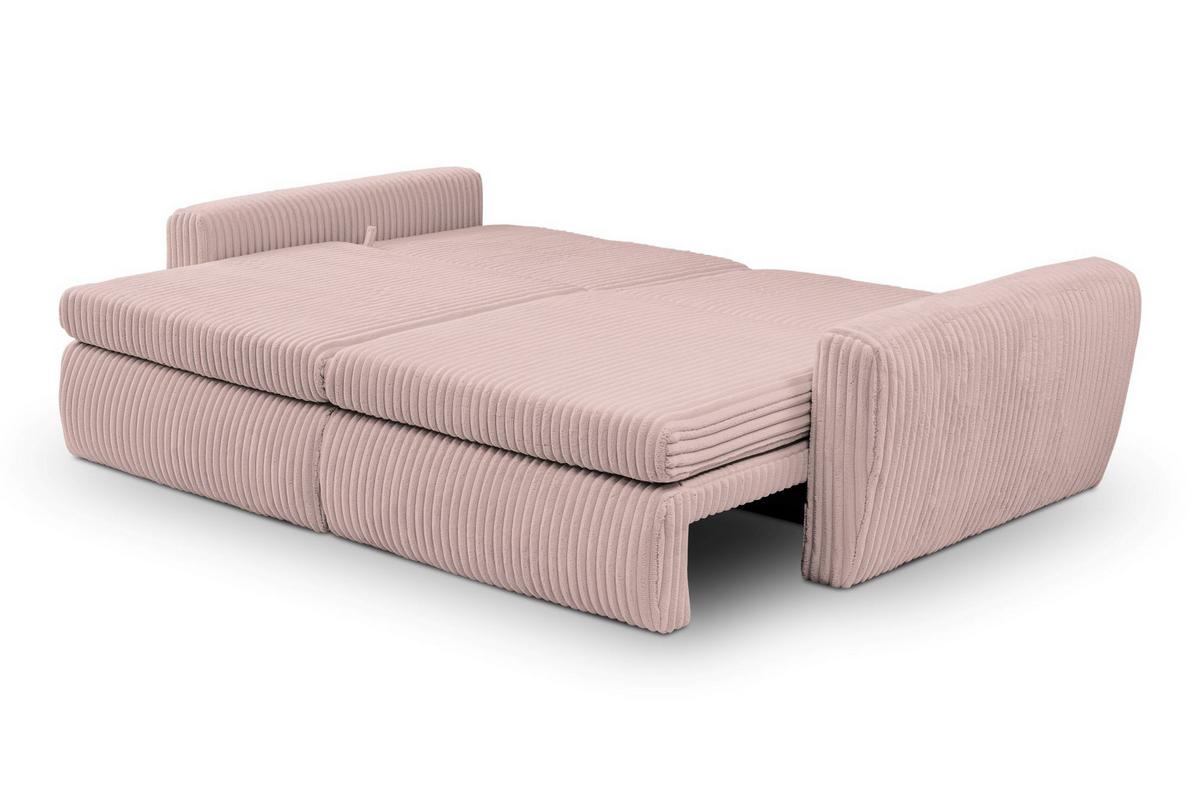 Trosjed Na Razvlačenje Mevi - ružičasta, Moderno (240/72-90/120cm) - Modern Living