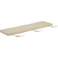 Sitzkissen in Beige, ca. 140x40x5cm - Beige, LIFESTYLE, Textil (140/40/5cm) - ZANDIARA