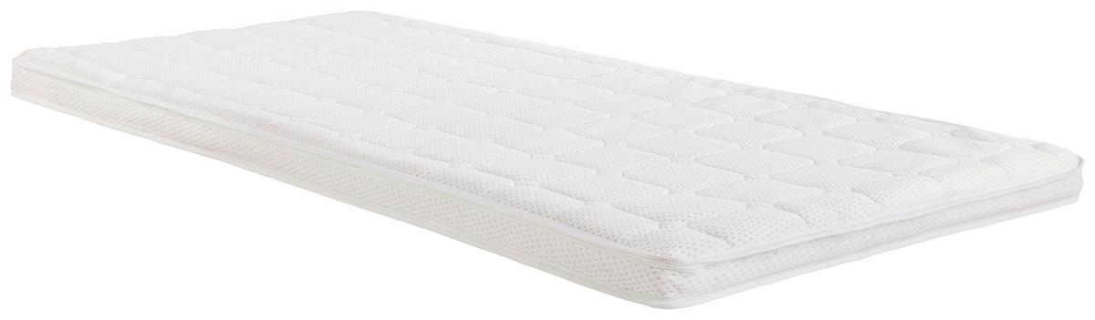 Topper Premium Line H2 ca. 180x200cm - Weiß, Textil (180/200cm) - Premium Living