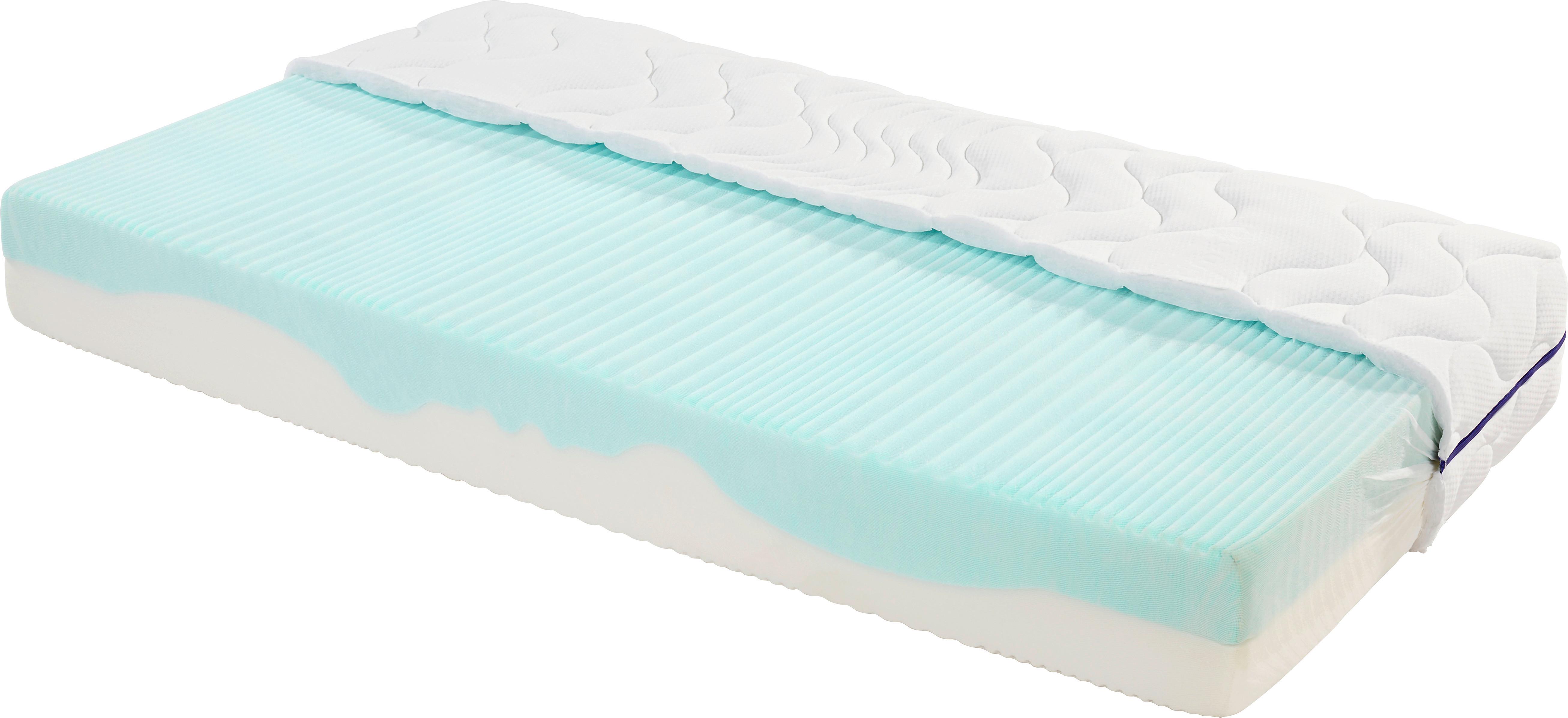 Madrac Od Komforne Pjene Ergo Duo H3 - bijela, tekstil (90/200cm) - Mömax