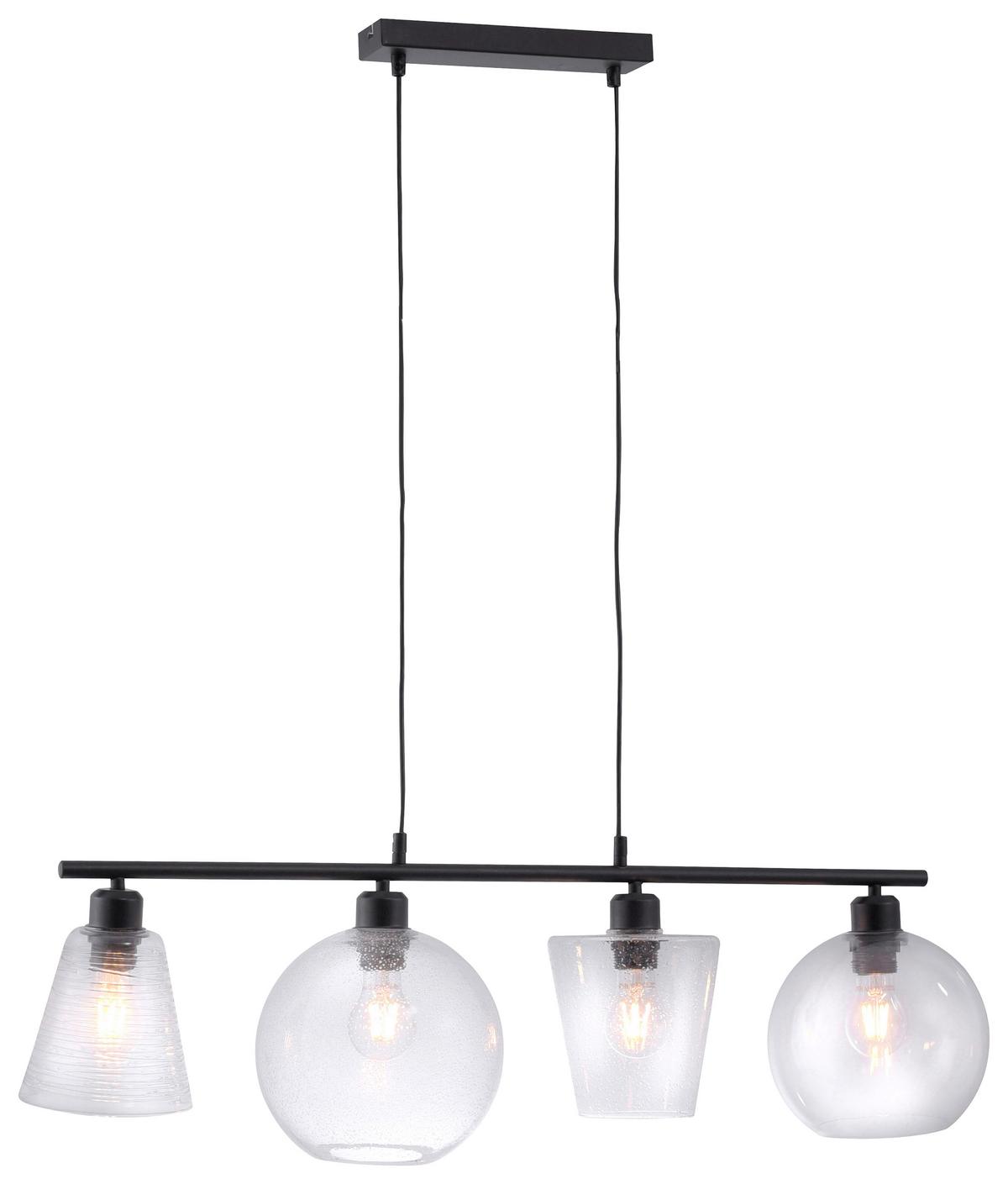 Pendelleuchte Sophie Weiß max. 40 Watt - Weiß, Glas (80/21,5/120cm)