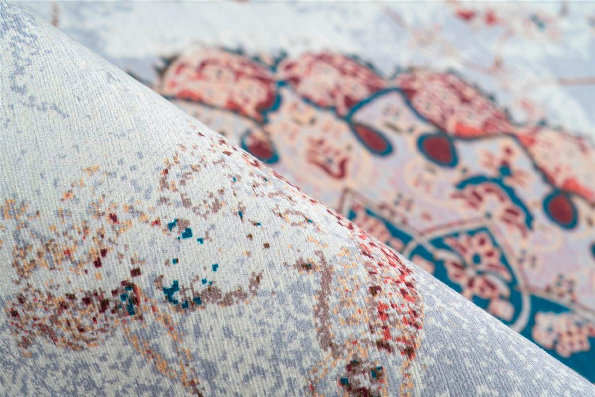 FLACHWEBETEPPICH Galaxy 200 Multi / Braun - Multicolor/Braun, Basics, Textil (120/170cm) - Kayoom