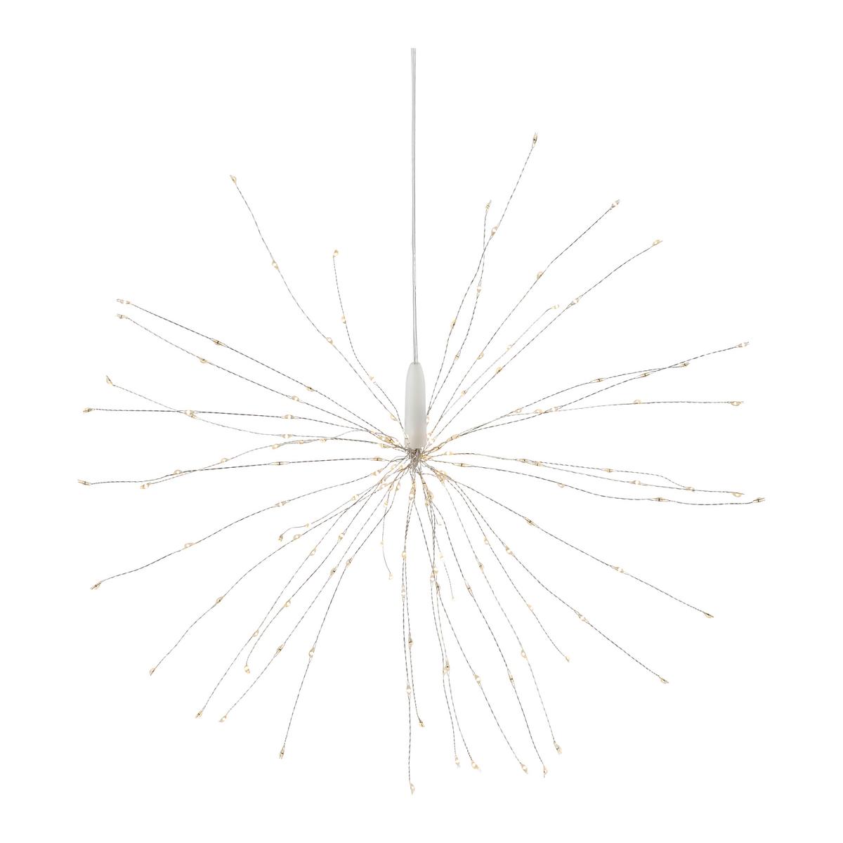 Lichterkette Sparkle max. 0,8 Watt - Transparent, Kunststoff/Metall (30cm) - Mömax