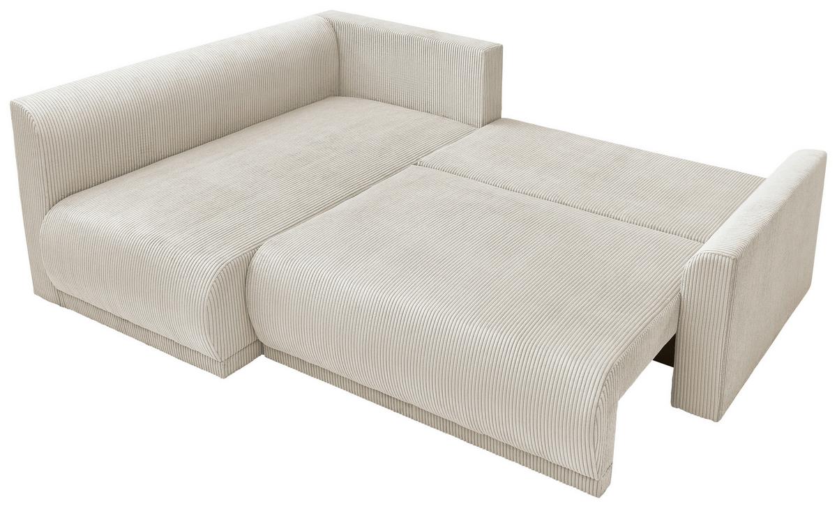Coltar Kim - crem, Modern, lemn/textil (233/160cm) - Modern Living