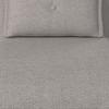 BÄDDFÅTÖLJ TAMARA - ljusgrå, Modern, metall/textil (82/31/69cm) - Bessagi Home