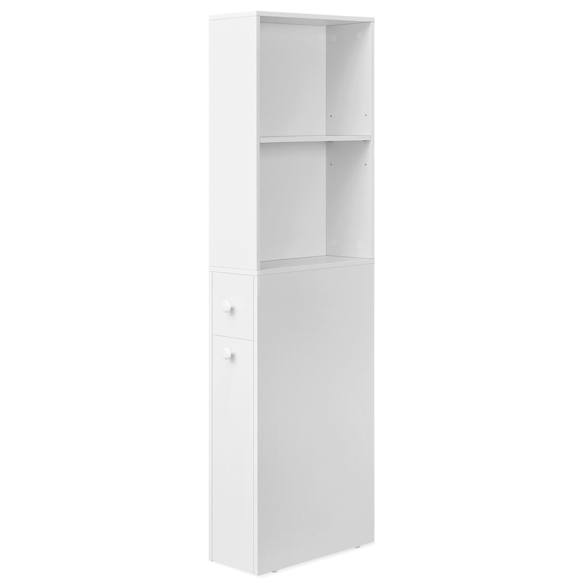 MIDISCHRANK BBK567T14 - Weiß, Trend, Holzwerkstoff (40/134.4/18cm) - MID.YOU