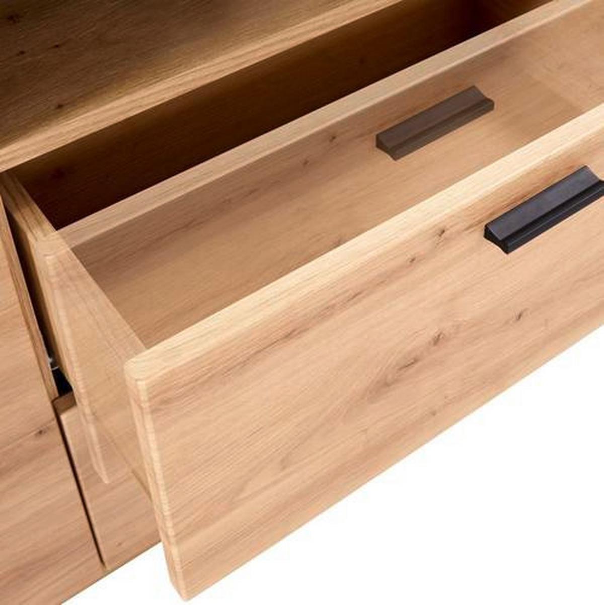 Tv Komoda Tonale - siva/hrast Artisan, Moderno, drvni materijal/plastika (200/68,6/40cm) - Modern Living