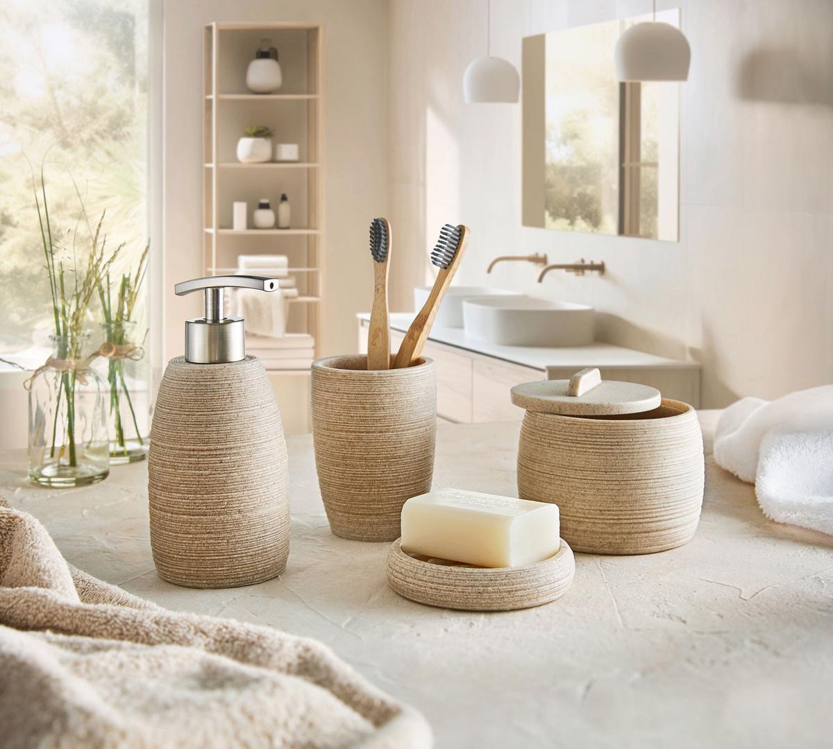 MYDELNICZKA SAND - kolor piaskowy, Natur, tworzywo sztuczne (10/2cm) - Kleine Wolke