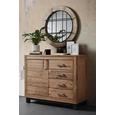 Komoda Aruba - siva/srebrna, Konvencionalno, kovina/leseni material (110/90/45cm) - Zandiara Komoda Aruba - siva/srebrna, Konvencionalno, kovina/leseni material (110/90/45cm) - Zandiara